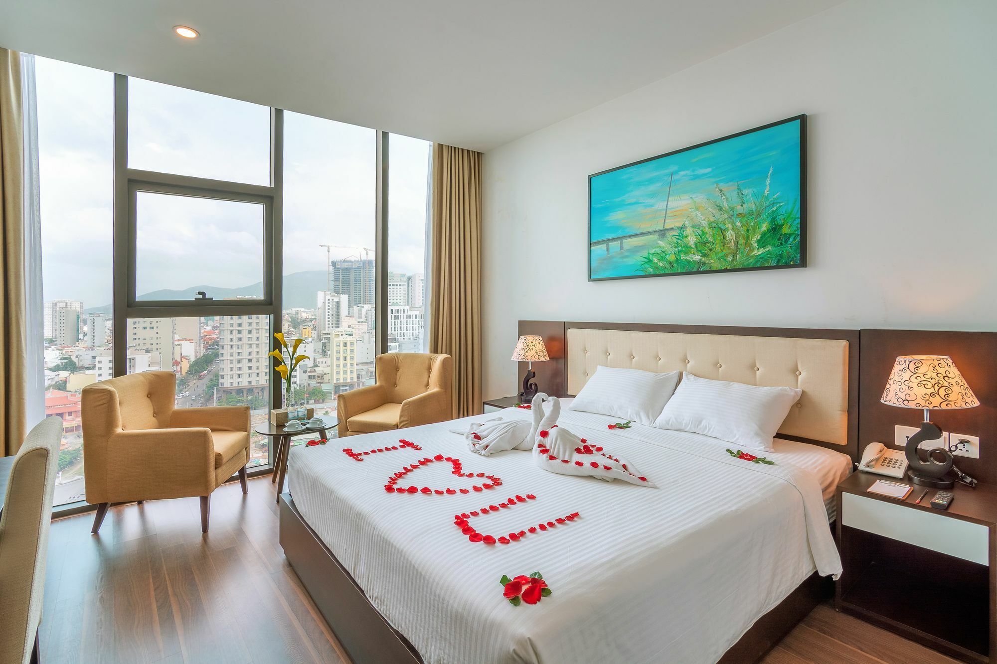 Dana Marina Boutique Hotel Da Nang Bagian luar foto